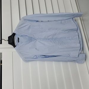 Powder blue Massimo dutti blouse size 6